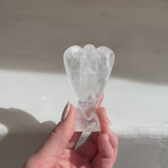 Aspen Angels Foundation Clear Quartz Guardian Angel