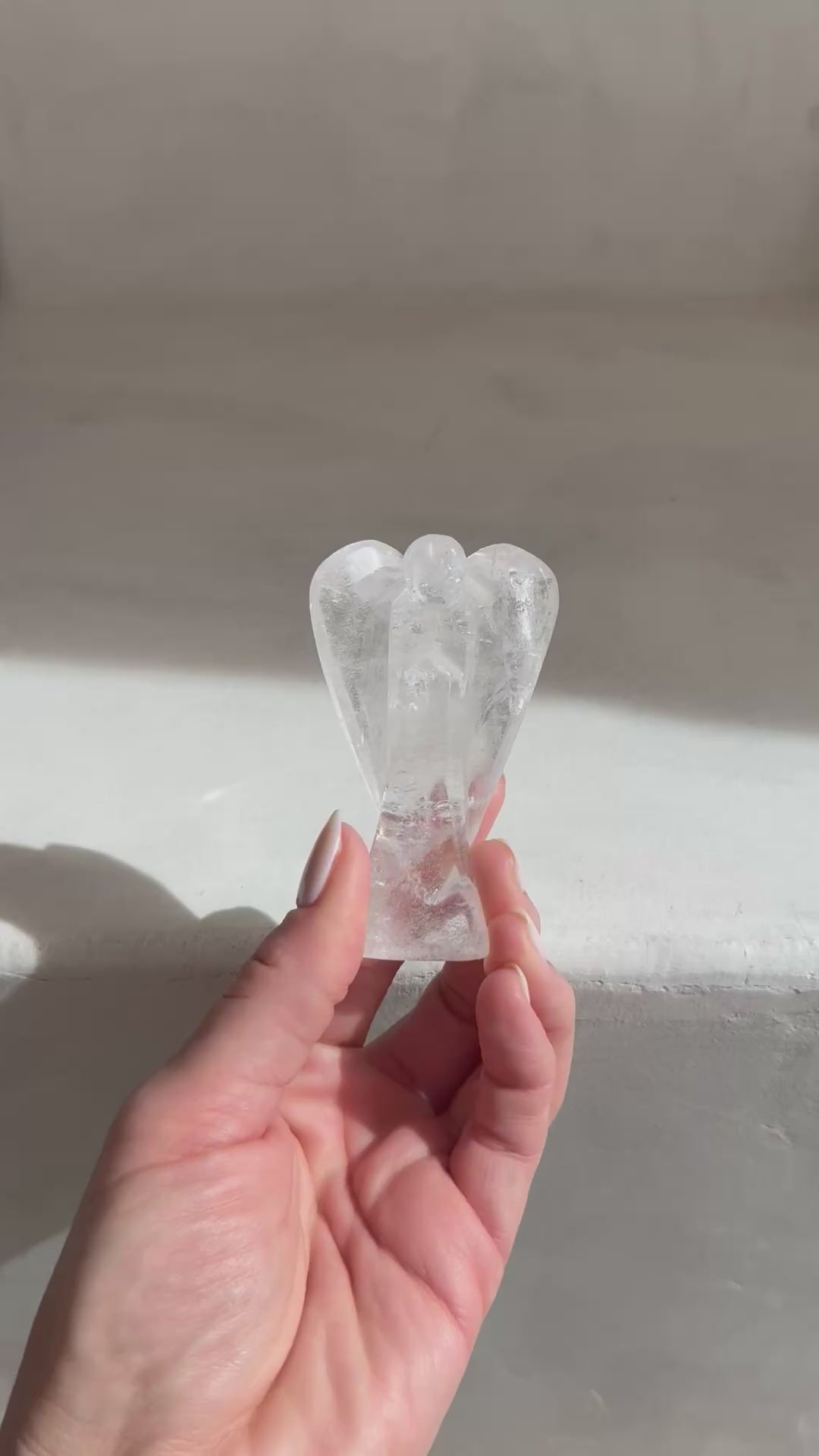 Aspen Angels Foundation Clear Quartz Guardian Angel